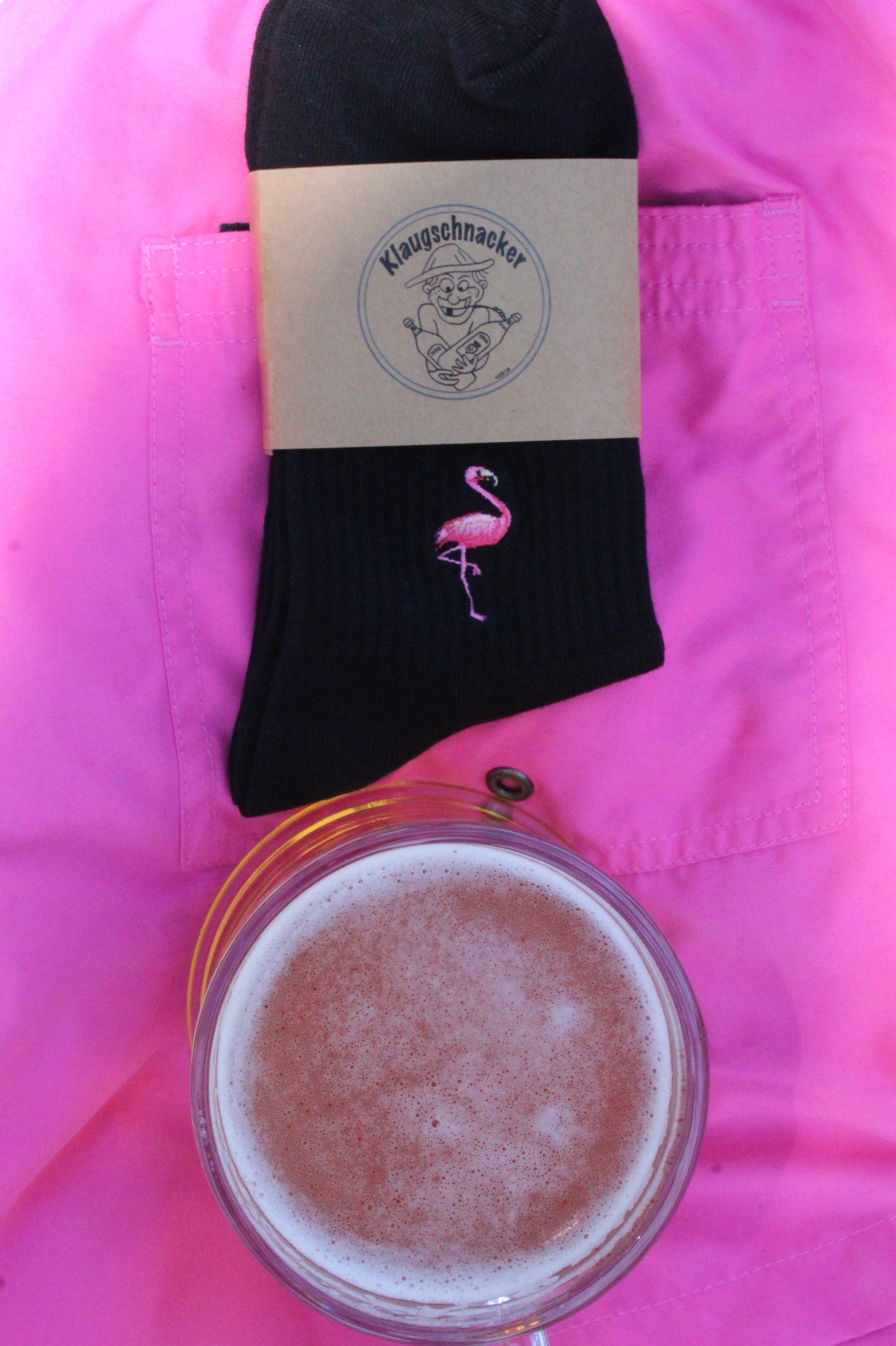 Socken "Flamingo"