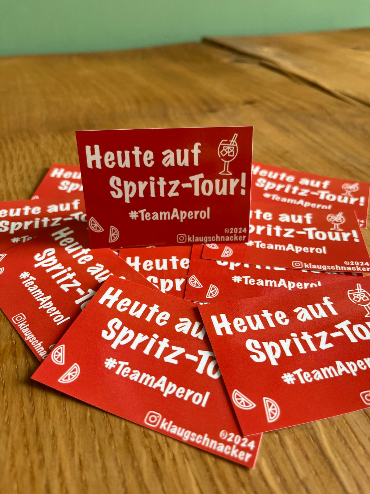 Sticker Heute Sticker