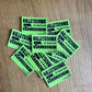 Sticker "GÜLLETECHNIK ist doch kein VERBRECHEN!"