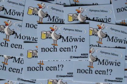 Sticker "Möwie - noch een!?"