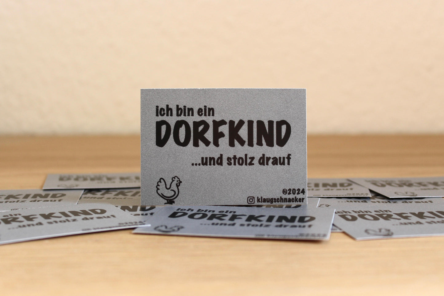 Sticker "Ich bin ein Dorfkind ﻿und stolz drauf"