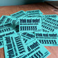 Sticker "trink mal mehr! die Leute gucken schon"