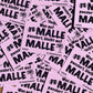 Sticker "Was auf MALLE passiert, bleibt auf MALLE"