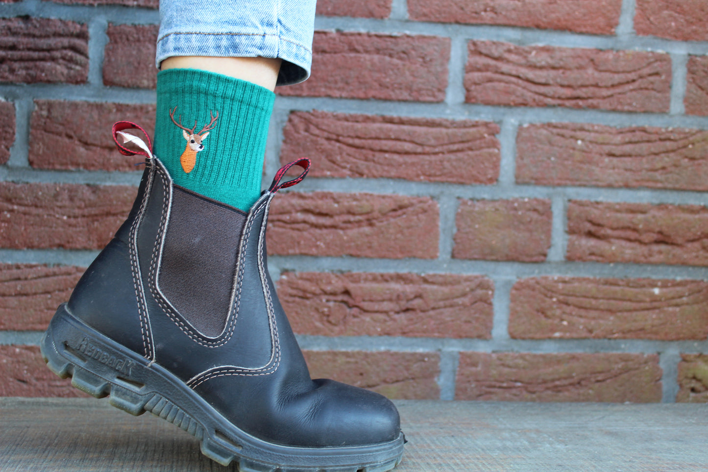 Socken "Hirsch"
