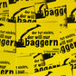 Sticker "der tut nichts, der will nur baggern"