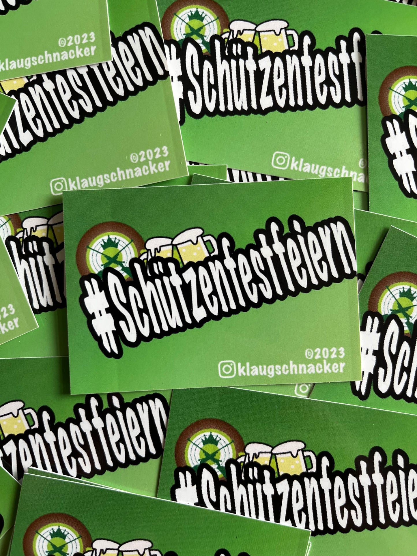 Sticker "#Schützenfestfeiern"