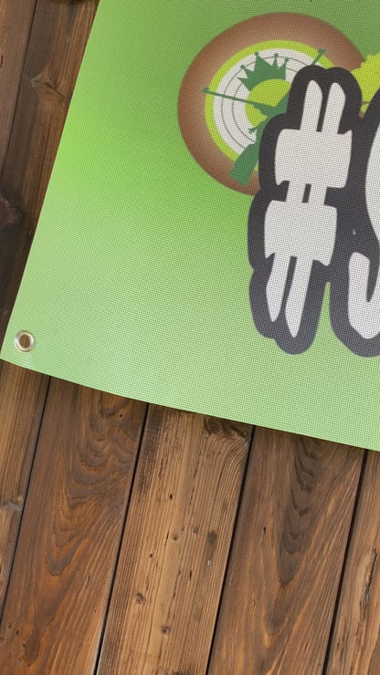 Banner "#Schützenfestfeiern"