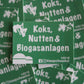 Sticker "K()ks, N*tten & Biogasanlagen"
