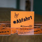 Sticker "Abfahrt"