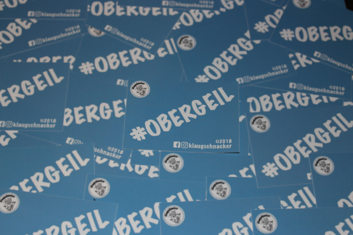 Sticker "Obergeil"